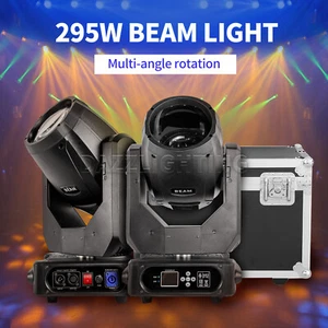 295W LED Beam Light Sharpy Moving Head Spot Lighting Case DMX512 DJ Disco Bar - Picture 1 of 12