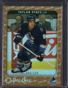 2006-07 O-Pee-Chee Rainbow #485 Taylor Pyatt 064/100 - Picture 1 of 1
