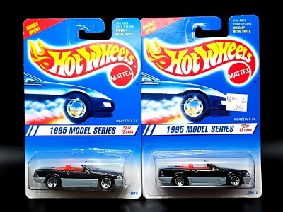 Hot Wheels 1995 Model Series 2/12 MERCEDES SL - 2 Wheels Variations - Image 1 of 4