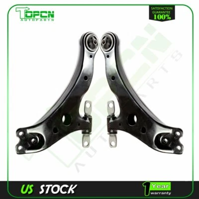 Qty(2) Front Lower Control Arms Suspension Fits 2002- 04 2005 2006 Toyota Camry - Image 1 of 4