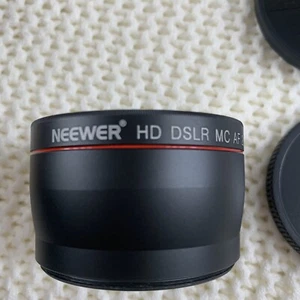 Neewer 58MM 0.43x Professional HD Wide Angle Lens (Macro Portion) for Canon EOS  - Picture 1 of 7