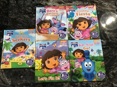 Me Reader Nickelodeon Dora The Explorer Book Lot of 5 Hardback Books EUC - Image 1 of 4