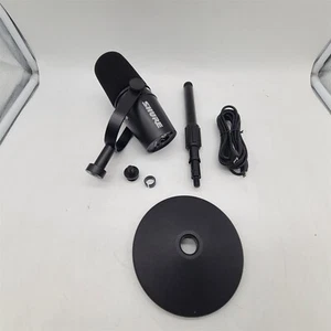 Shure MV7+ Podcast Dynamic Microphone with Stand - Black - Picture 1 of 3