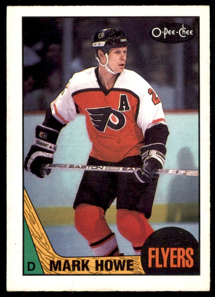 1987-88 O-Pee-Chee OPC Mark Howe #54 - Image 1 of 2