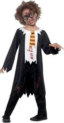 Childs Halloween Zombie Student Costume - Image 1 of 4