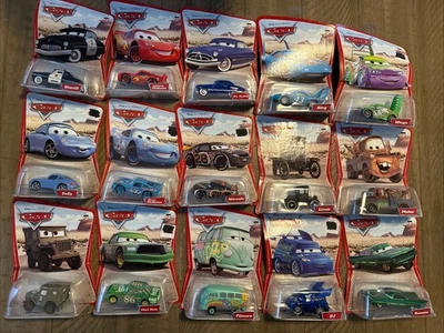 Disney Pixar Cars Desert Card Series New Sealed Lot of 15 - Lightning McQueen - Image 1 of 4