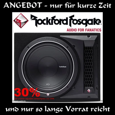 Black Week Rockford Fosgate 500 Watt 30cm Subwoofer PUNCH P1-1X12 Auto Sub 4 Ohm - Bild 1 von 4