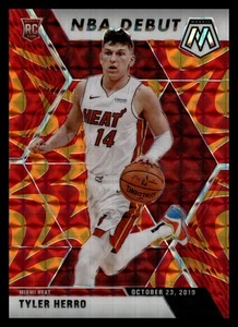 2019-20 Panini Mosaic #280 Tyler Herro Reactive Orange - Picture 1 of 2