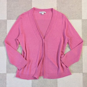 Pendleton Linen Cotton Lightweight One Button Cardigan - Size M - Picture 1 of 7