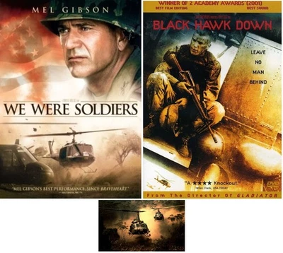 US Air Calvary Double Feature WE WERE SOLDIERS & BLACK HAWK DOWN DVD SET NEW - Image 1 of 4