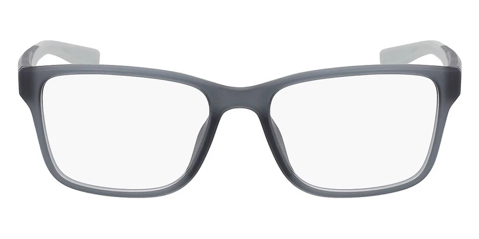 Nike 7014 034 Eyeglasses Frame Men's Matte Dark Grey/Wolf Grey Full Rim 53mm