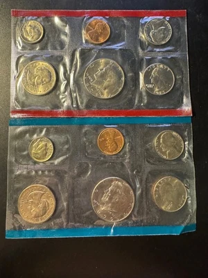 1979 P&D Mint Set with 12 Brilliant Uncirculated US Coins &   no envelope - Image 1 of 2