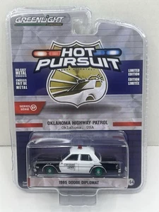 Dodge Diplomat 1985 Greenlight Oklahoma Highway Patrol Hot Pursuit Polizeiauto - Bild 1 von 16