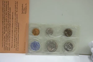 1964 US Silver Proof Set Original Envelope/Papers - Picture 1 of 5