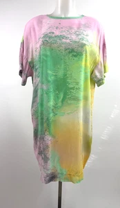 THE KIT Neu mit Etikett $ 108 Maya Etuikleid Pastell Nebelmuster Größe S - Bild 1 von 5