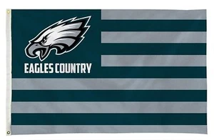 Philadelphia Eagles Flag Banner 3x5 Country Design Premium with Metal... - Picture 1 of 1