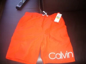 NWT BOYS CALVIN KLEIN SWIMSHORTS SIZE M ( 12-14) $40.00 - Picture 1 of 3