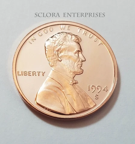1994 S LINCOLN MEMORIAL *PROOF* CENT / PENNY  **FREE SHIPPING** Cover