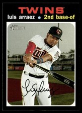2020 Topps Heritage Luis Arraez Minnesota Twins #292