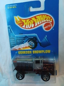 1992 Hot Wheels Oshkosh Snowplow #201 with Saw Blades - Bild 1 von 2