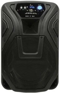 Portable Pa, 12 INCH Avec Vhf Micros, Prise Type IEC 60320 C14 , Produ Pour QTX - Picture 1 of 1