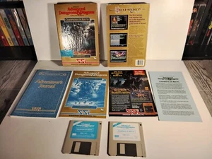 Advanced Dungeons & Dragons: Champions of Krynn (IBM PC, 1990, 3.5") COMPLETO - Foto 1 di 6