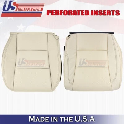 2017 2018 For Toyota Avalon Limited Front Set Bottoms Leather Seat Cover Tan - Image 1 of 4