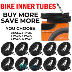 2~10 Pack Road Bike Tube 700x23c to 25c 700C Inner Tube with 60mm Presta Valve - Picture 1 of 27