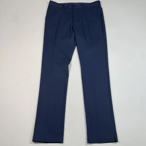 Callaway Pants Men 32x32 Navy Blue Slim Performance Golf Trousers MEASURES 34x31 - Picture 1 of 10