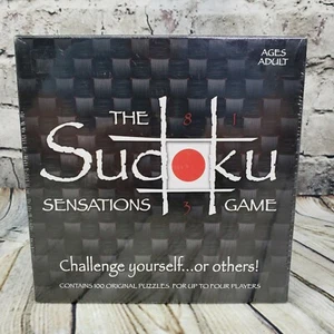 The Sudoku Sensations Game 2005 - 100 Original Puzzles 1-4 Players - NEW Sealed - Picture 1 of 5