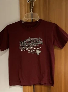 Hawaii Burgundy Youth T Shirt size M - Picture 1 of 2