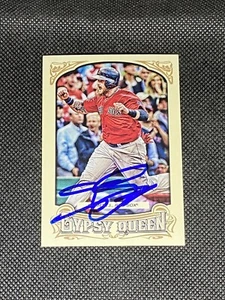 Jonny Gomes Boston Red Sox 2014 Topps Gypsy Queen Signed Auto Card #66 ~ COA - Bild 1 von 3