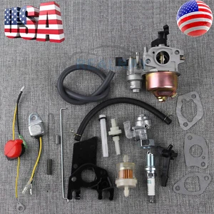 Replace Huayi Generator Carburetor For GX160 GX200 5.5HP 6.5HP 168F 2KW - 3KW - Picture 1 of 7