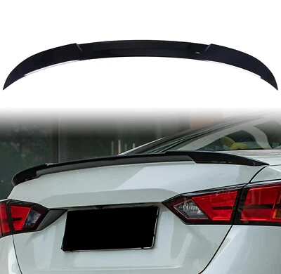 Alerón trasero estilo V JDM negro brillante para Nissan Altima 2019-2025 alerón labio del ala Foto 1 de 4