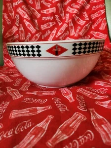 Large 9.2" Wide Coca Cola Serving Bowl by Gibson, dated 2003 - Picture 1 of 5