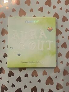 Rare Discontinued new and boxed Colourpop 'Aura & Out' eyeshadow palette, vegan.