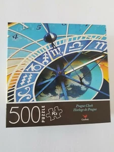 NEW 500pcs Jigsaw Puzzle PRAGUE CLOCK 14" x 11" Cardinal Horloge de Prague - Picture 1 of 2