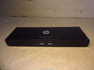 HP 3005PR 681280-001 Docking USB 3.0 Port Replicator HDMI DisplayPort EXCL PSU - Afbeelding 1 van 7