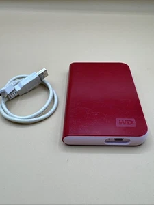 Western Digital My Passport - 250GB - Red - External Storage Device WD2500MERC-0 - Picture 1 of 5