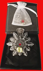 Waterford Crystal Wishes for Joy 2011 fiocco di neve ornamento e appendiabiti - Foto 1 di 2