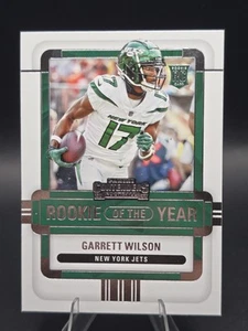 2023 Contenders - Garrett Wilson RC - Rookie of the Year #ROY-GWI New York Jets - Picture 1 of 2