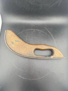 VINTAGE 10-11” HELLER AUTO BODY RASP CURVED FILE With Wood Handle - Picture 1 of 12