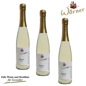 (8,22€/l) Secco weiß Deutscher Perlwein 3 x 0,75l - WEINGUT WÖRNER - Bild 1 von 5
