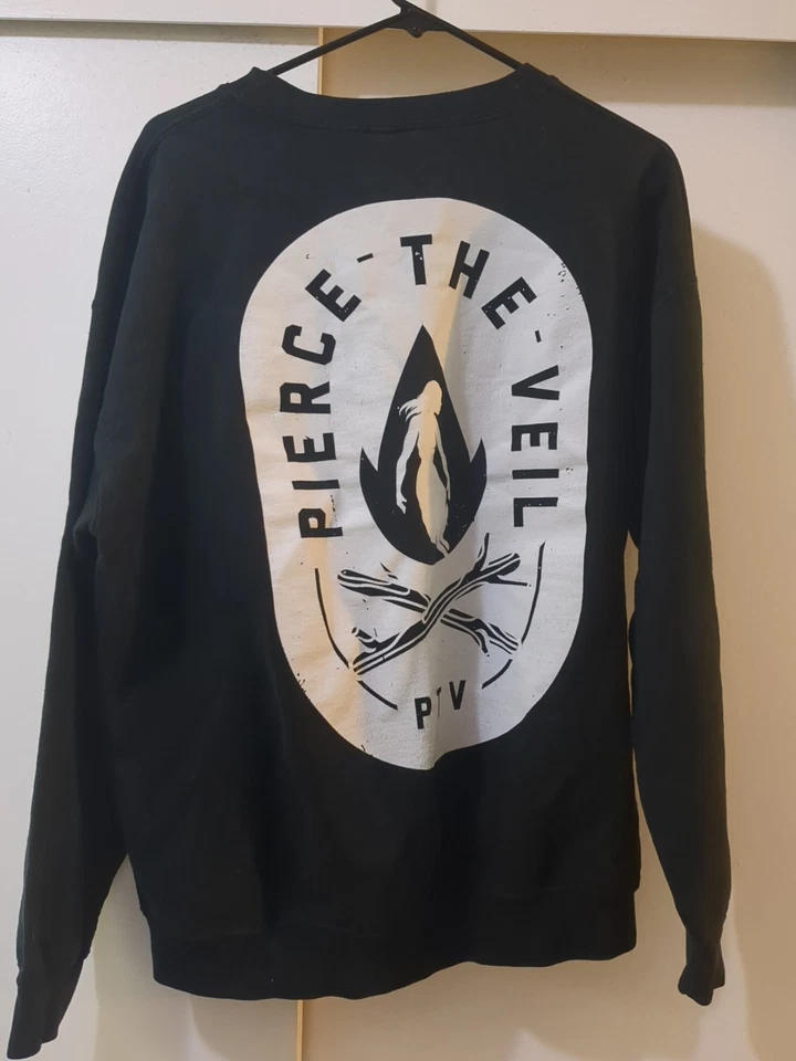 PIERCE THE VEIL UNISEX SWEATER SIZE LARGE (READ) - Image 1 of 4