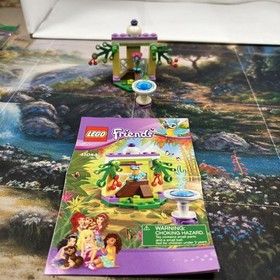 Lego Friends Set 41044 Macaw&rsquo;s Fountain - Used- 99%  Complete With Manuel