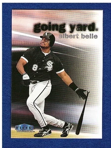 1999 Fleer Tradition Going Yard #2 Albert Belle White Sox - Picture 1 of 2