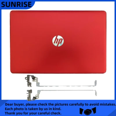 New For HP 15-BS 15T-BS 15-BW 15Z-BW 250 G6 TPN-C129 LCD Back Cover /Hinges - Image 1 of 4