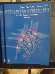 Dan Coates Advanced Piano Songbook Pop Rock Music Collection Vol 2 New!! - Picture 1 of 11