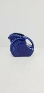 MINI DISK PITCHER creamer Twilight blue NEW FIESTA 5 OZ. - Picture 1 of 5