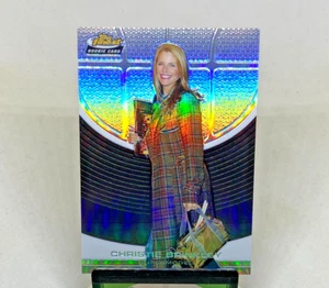 2005 Topps Finest NBA Refractor 105 Christie Brinkley RC /249 Celebrity Model - Picture 1 of 4